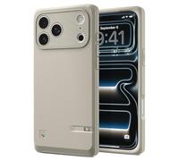 Spigen Coque pour iPhone 17 Pro Max, Classic LS MagFit, [Qualité Signature Gris Pierre