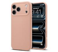 Spigen Coque pour iPhone 17 Pro Max, Liquid Air, [Édition 2025, Flexible] - Rose Titane