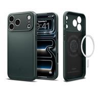 Spigen Coque pour iPhone 17 Pro, Thin Fit MagFit, [Ultra Mince, Test de Chute Niveau Militaire] - Vert