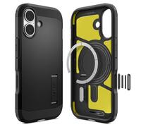 Spigen Coque pour iPhone 17, Tough Armor T MagFit, [Robuste, Test de Chute Niveau Militaire] - Noir