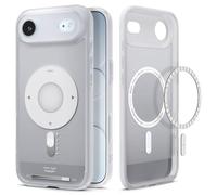 Spigen Coque pour iPhone Air, Ultra Hybrid MagFit, [DuraClear, Qualité Signature Argent