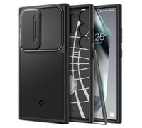 Spigen Optik Armor Coque Compatible avec Samsung Galaxy S24 Ultra 5G - Noir