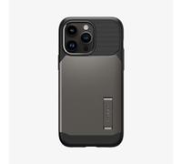 Spigen Coque Slim Armor (MagFit) conçue pour iPhone 14 Pro Max (2022) - Gris acier