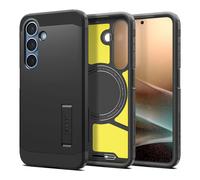 Spigen Tough Armor(AI) MagFit Coque Compatible avec Samsung Galaxy S25 Plus - Noir