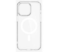 Spigen Crystal Hybrid MagFit - Coque de protection pour téléphone portable - compatibilité avec MagSafe - polycarbonate, polyuréthanne thermoplastique (TPU) - blanc - pour Apple iPhone 15 Pro Blanc G