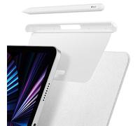Spigen DA20 Support pour Apple Pencil Pro et Apple Pencil 2ème Génération Compatible avec iPad Pro 11"/13, iPad Air 11"/13" et Autres séries d'iPad. - Blanc