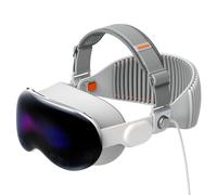 Spigen DR210 Bandeau Rembourré Compatible avec Apple Vision Pro M2 2024 VR HeadStrap - Gris Charbon