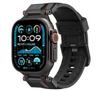 Spigen DuraPro Armor Bracelet en métal durable Compatible avec Apple Watch Ultra 3/2/1 49mm, Series 11/10 46mm, Series 9/8/7 45mm, 44mm - Édition Noire