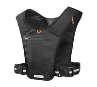 Spigen Dynamic Shield A720 Gilet de Running Bandes Réfléchissantes Compatible avec Smartphone jusqu’à 6,9 pouces, Léger et Ajustement Sécurisé - Noir