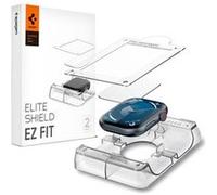 Spigen EliteShield EZ Fit - Protection d'écran pour montre intelligente - film - transparent (pack de 2) - pour Apple Watch Series 10 (GPS + Cellular) (46 mm), Series 10 (GPS) (46 mm) G