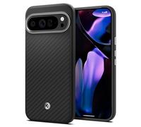 Spigen Enzo Aramid Coque Compatible avec Google Pixel 9 Pro XL - Noir Mat