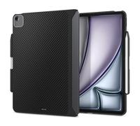 Spigen Enzo Aramid Coque Compatible avec iPad Air 11 Pouces M4 (2026), iPad Air 11 Pouces M3/M2 (2025/2024), iPad Air 10.9 Pouces 5e/4e Gén.(2022/2020) [Rangement de Stylo] - Noir