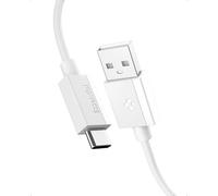 Spigen Essential Cable USB A vers USB C Charge Rapide 60W [1M] Câble USB C, Résiste 10,000+ Flexions, PD pour iPhone 17/16/15 Pro Max Plus Air Samsung S25/S24 Ultra Pixel 10/9 iPad et plus