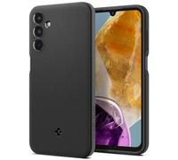 Spigen Essential Sand Blast Coque Compatible avec Samsung Galaxy M15 5G - Noir Mat