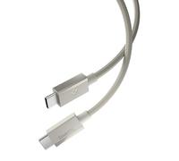 Spigen Essential USB C Cable 60W PD Câble de Charge Rapide en Nylon Tressé [1,5m] pour iPhone 17/16/15 Pro Max Air, Samsung Galaxy S26/S25 Ultra Plus, Pixel 10/9 Pro Fold XL - Titane Naturel