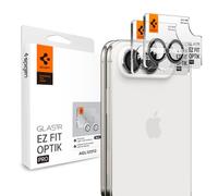 Spigen Spigen Optik Pro EZ Fit Lens Protector lot de 2 pour iPhone Duo White Blanc