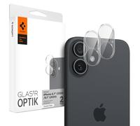 Spigen EZ Fit Optik Protection Camera [Lot de 2] pour iPhone 16/16 Plus