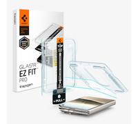 Spigen EZ Fit Pro Verre Trempé [Lot de 2] pour iPhone Duo | Installation facile, Dureté 10H+, Clarté cristalline, Anti-traces, Sensibilité tactile, Compatible coques, Protection écran