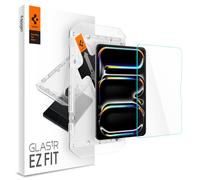 Spigen EZ Fit Verre Trempé [Lot de 1] pour iPad Pro 11" (M5/M4) (2025/2024) | Installation facile, Dureté 9H, Clarté cristalline, Anti-traces, Sensibilité tactile, Compatible coques, Protection écran