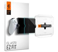 Spigen EZ Fit Verre Trempé [Lot de 1] pour PlayStation Portal Remote Player | Installation facile, Dureté 9H, Clarté cristalline, Anti-traces, Sensibilité tactile, Compatible coques, Protection écran