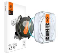 Spigen EZ Fit Verre Trempé [Lot de 2] pour Galaxy Watch7 (40mm)
