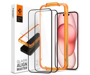 Spigen Glas.tR AlignMaster Protection d'écran transparent Apple 2 pièce(s)