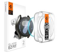 Spigen Glas.TR EZ Fit Lot de 2 Films protecteurs d'écran pour Samsung Galaxy Watch 7 (44 mm)