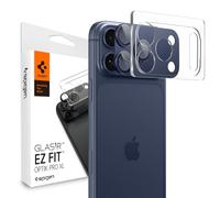 Spigen Protection caméra GLAS.tR EZ Fit Optik – iPhone 17 Pro – Kit d'installation – Bleu