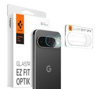 Spigen Glas.tR EZ Fit Optik Protection Caméra pour Google Pixel 10, 2 Pièces, Installation Facile, Résistant aux Rayures, Clair, Dureté 9H