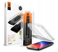 Spigen GLAS.TR EZ Fit Pro Privacy - Verre trempé de confidentialité pour iPhone 17 / 17 Pro / 16 Pro