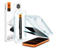 Spigen Protection d'écran verre trempé Glas.tR – Anti-espion, 9H – iPhone 16/17 Pro Max, 2 pièces