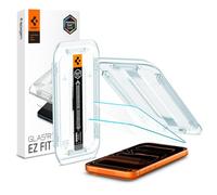 Spigen Glas.tR EZ Fit Verre Trempé pour iPhone 17 Pro Max, iPhone 16 Pro Max, 2 Pièces, Installation Facile, Dureté 9H, Résistant aux Rayures, Protection écran