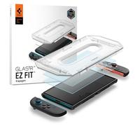Spigen Glas.tR EZ Fit Verre Trempé pour Nintendo Switch 2, 2 Pièces, 9H Protection écran avec kit d'installation, Résistant aux Rayures, clarté d'origine