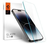 Spigen Glas.TR Slim - Verre trempé 9H pour iPhone 14 Pro Max, 0,2 mm, transparent