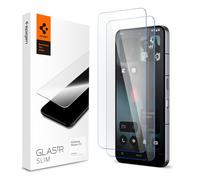 Spigen Glas.tR Slim Verre Trempé compatible avec Nothing Phone (3), 2 Pièces, Résistant aux Rayures, 9H Protection écran