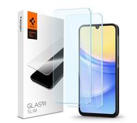 Spigen Glas.tR Slim Verre Trempé compatible avec Samsung Galaxy A25 5G, Galaxy A15 5G, Galaxy A15, 2 Pièces, Résistant aux Rayures, 9H Protection écran