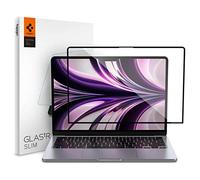 Spigen Glas.tR Slim Verre trempé pour MacBook Air 13 Pouces (M4 2025 / M3 2024 / M2 2022), 1 Pièce, Extreme Résistant aux Rayures, Ultra claire, Protection écran