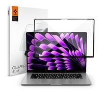 Spigen Glas.tR Slim Verre Trempé pour MacBook Air 15 Pouces (M4 2025 / M3 2024 / M2 2023), 1 Unité, Ultra Claire, Protection écran, Extreme Résistant aux Rayures
