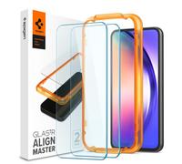 Spigen Spigen Protection d'écran en verre trempé GLAStR EZ Fit + Applicator 2-pack Samsung Galaxy A54 (5G) Transparent
