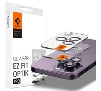 Spigen Glass EZ Fit Optik Pro 2 Pack, pourpre foncé - iPhone 14 Pro/iPhone 14 Pro Max