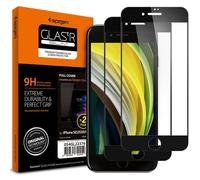 Spigen Glass FC 2 Pack, noir- iPhone 7/8