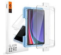 Spigen Glas.tR EZ Fit Verre Trempé compatible avec Samsung Galaxy Tab S10 FE, Tab S9, Tab S9 FE, 1 Unité, Kit d'installation inclus, Résistant aux Rayures, 9H Protection écran
