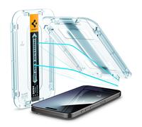 Spigen Spigen Protection d'écran en verre trempé GLAStR Fit + Applicator iPhone 15 Pro Max