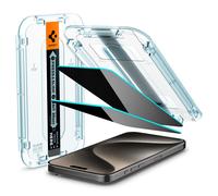 Protection Écran Spigen Glas.tR EZ Fit Confidentialité iPhone 15 PM