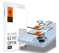 Spigen Glass tR EZ Fit Optik Pro 2 Pack, bleu - iPhone 15/15 Plus/14/14 Plus