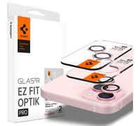Spigen Glass tR EZ Fit Optik Pro 2 Pack, rose - iPhone 15/15 Plus/14/14 Plus