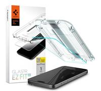 Spigen GLAStR EZ FIT [1 paquet] pour iPhone 15 PRO Protecteur d'écran (2023) en verre trempé de qualité supérieure - Compatible avec les coques avec protection de capteur [1 paquet]