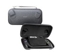 Spigen Klasden Gaimg Sacoche Compatible avec ASUS Rog Ally / Rog Ally X / MSI Claw A1M / MSI Claw 7AI+ Sacoche avec Deux Options de Transport et dragonne - Gris Anthracite