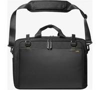 Spigen Life Klasden Sacoche Ordinateur pour documents et ordinateur portable de 16" Sacoche hommes à bandoulière pour voyages d'affaires et bureau - Noir