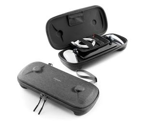 Spigen Klasden Pochette Compatible avec PlayStation Portal Remote Player Pouch Deux Options de Transport et dragonne - Gris Anthracite